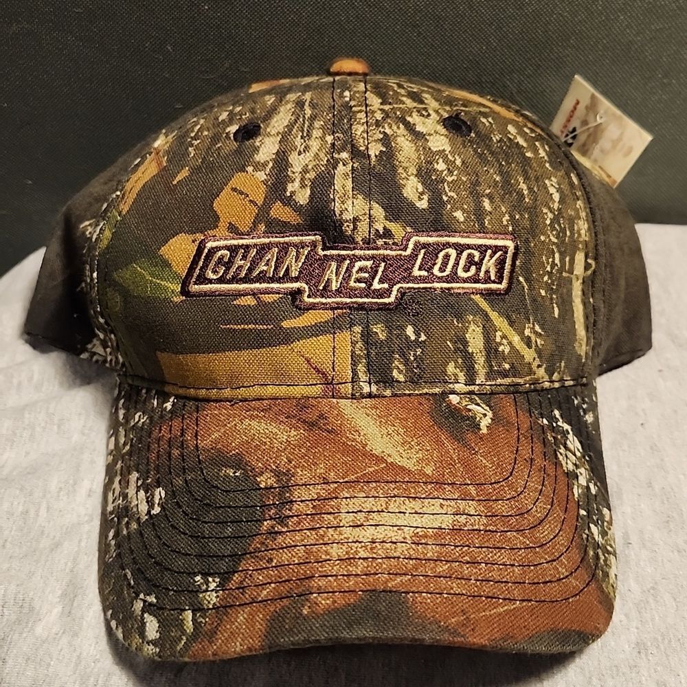 Channellock Farm Equipment Camo Velcroback Hat - New